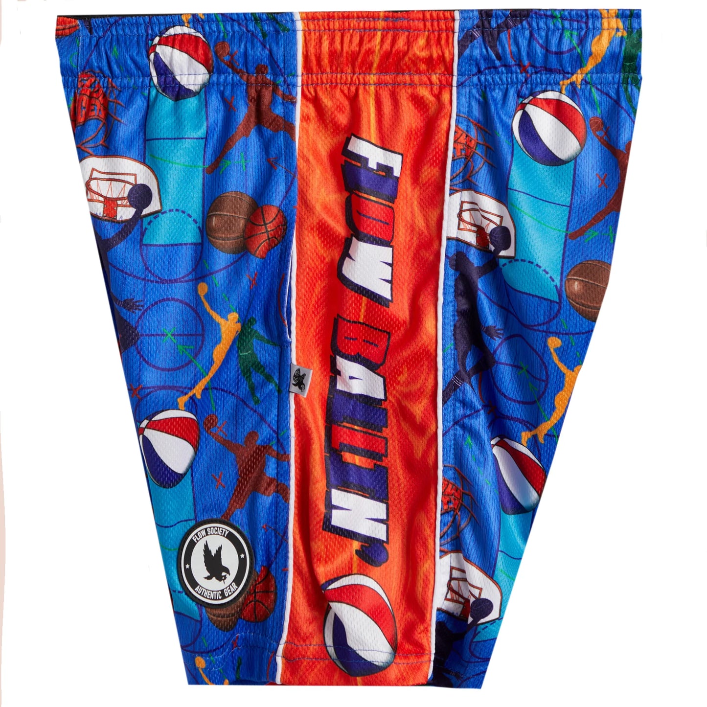 Flow Society Multi League Basketball Short