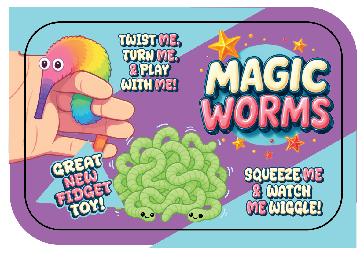 Magic Worms Fidget