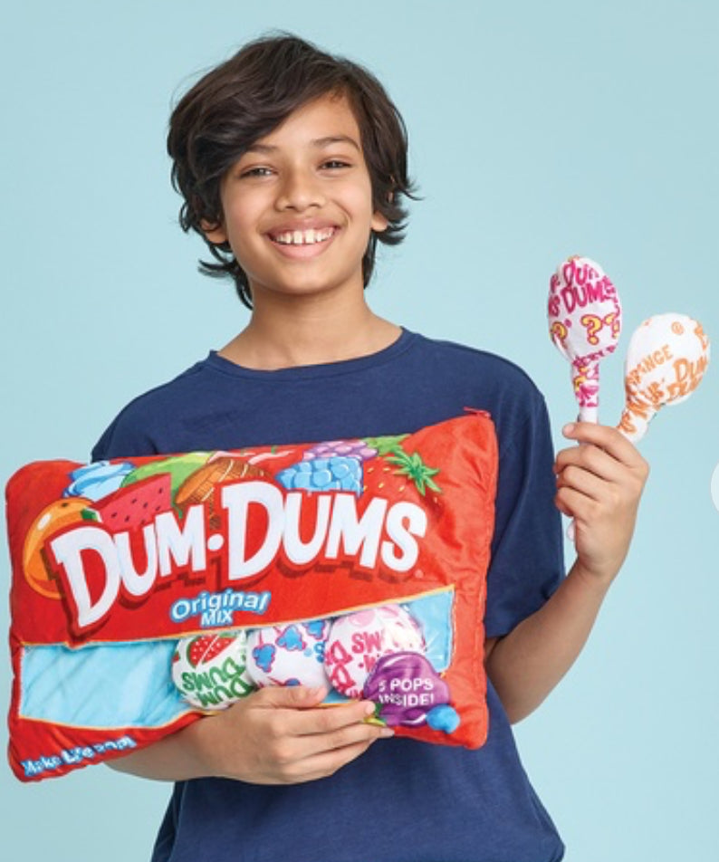 Dum Dums Lollipop Plush Packaging