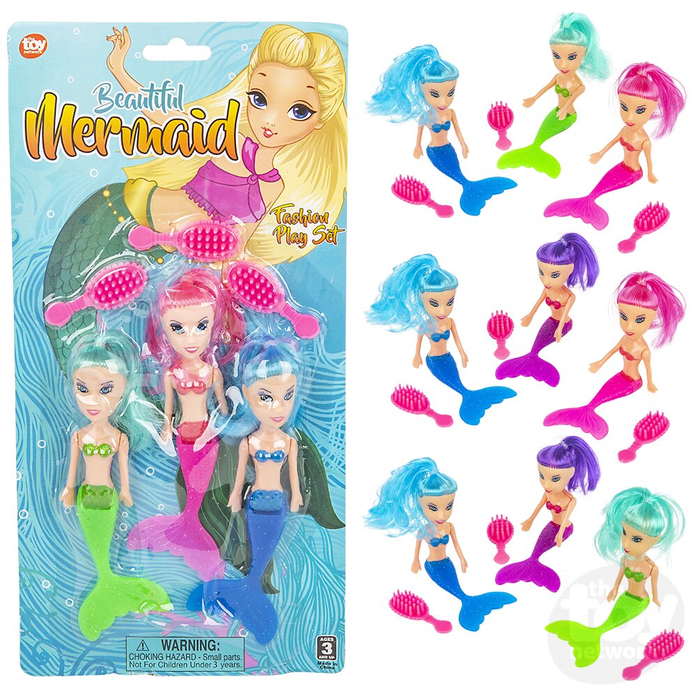Mermaid Doll Play Set