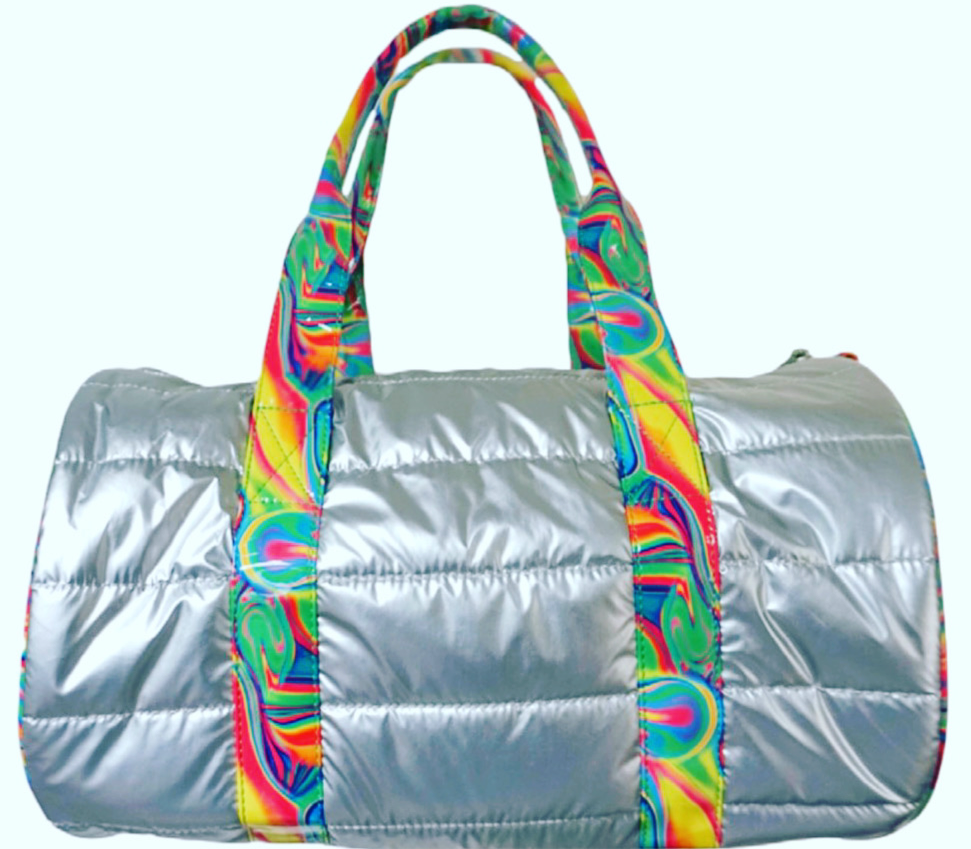 Psychedelic Swirl Duffle Bag