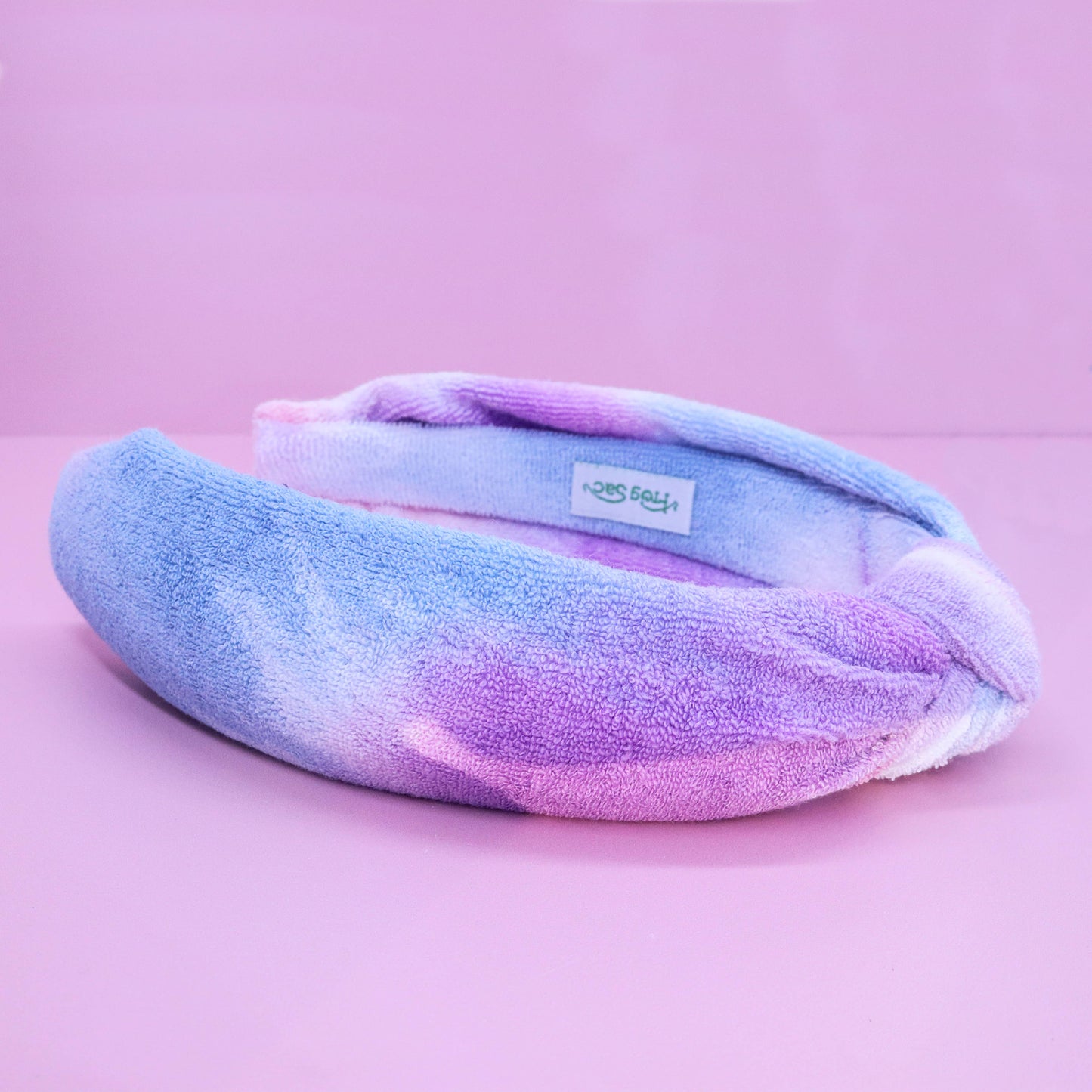 Cotton Candy Terrycloth Headband