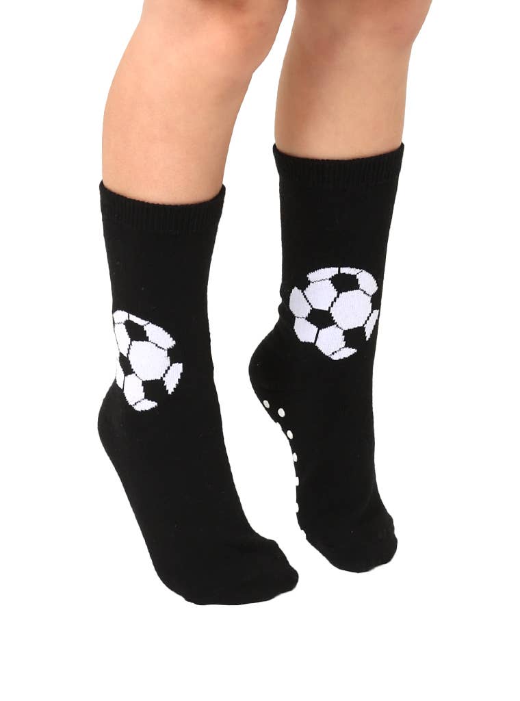 3D Packaged kids soccer crew socks