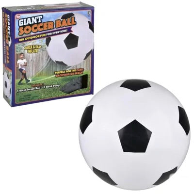 30” Giant Vinyl Soccer Ball