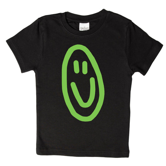 Smiley Face Organic T Shirt