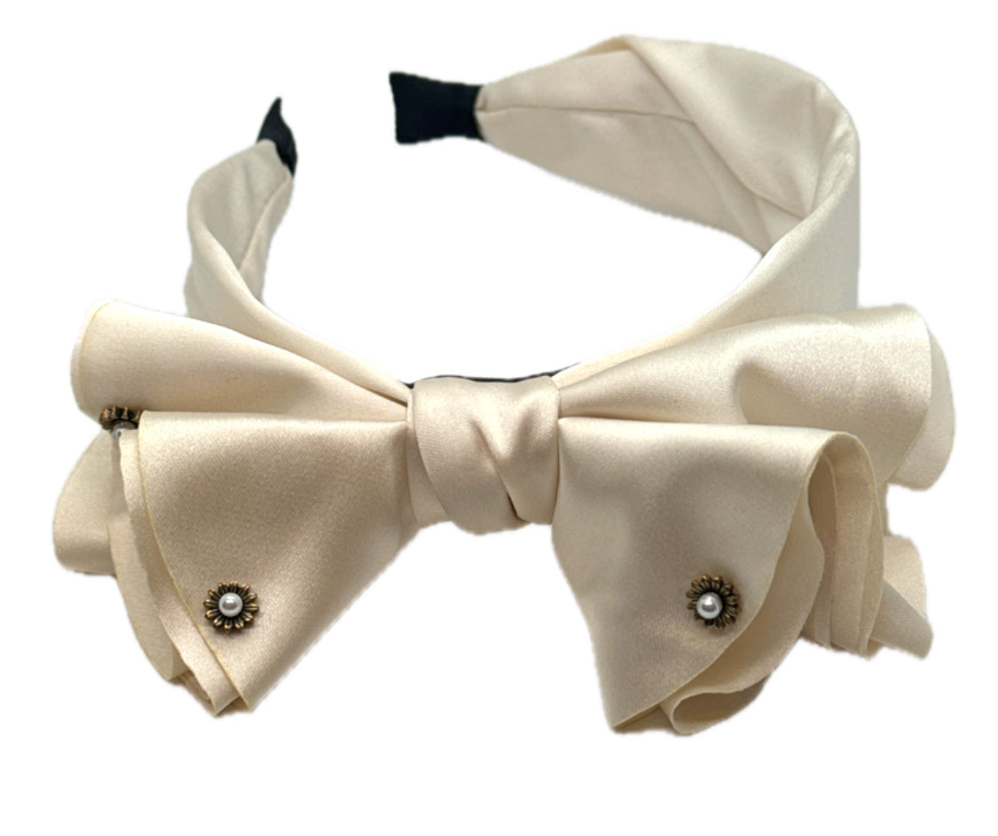 Satin Bow Headband