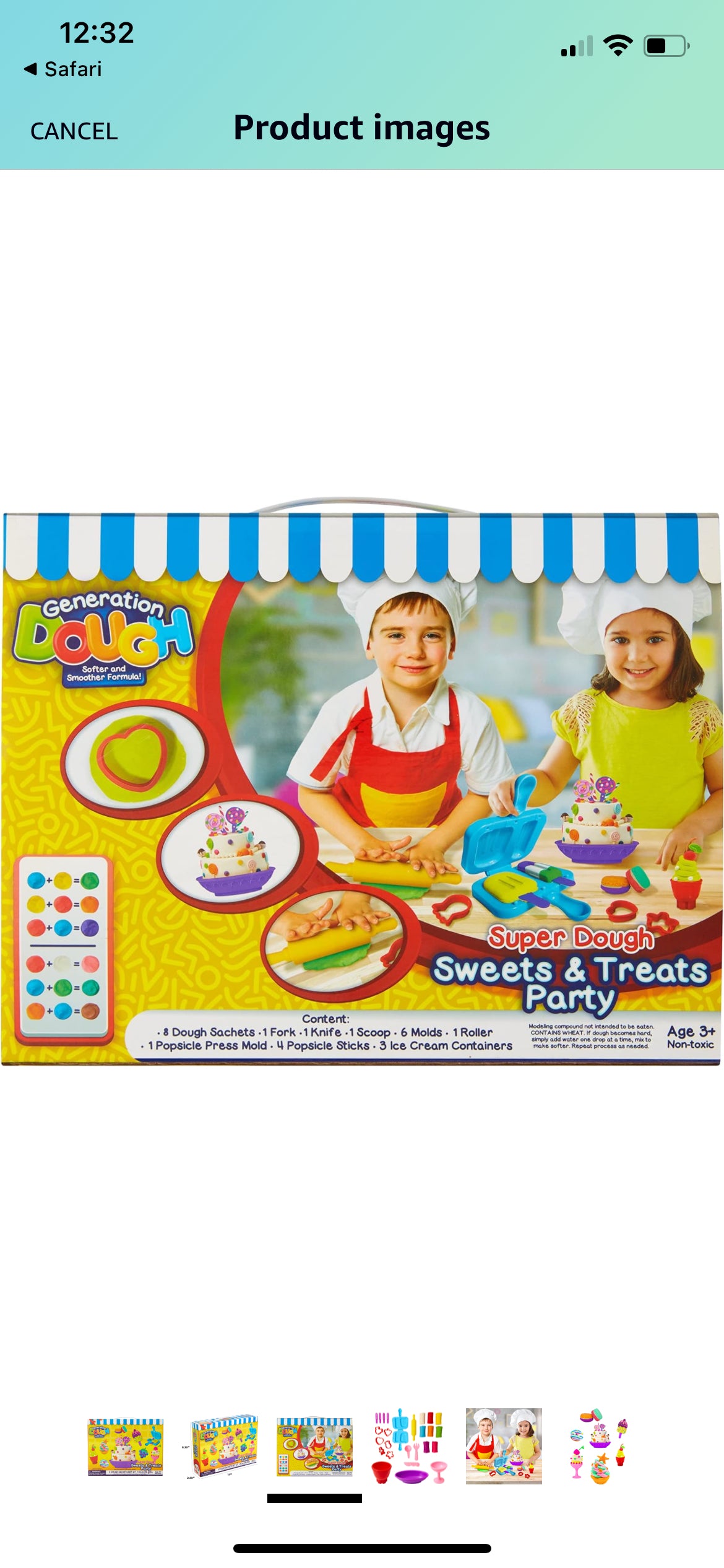 Sweets & Treats Party Super Dough Kit