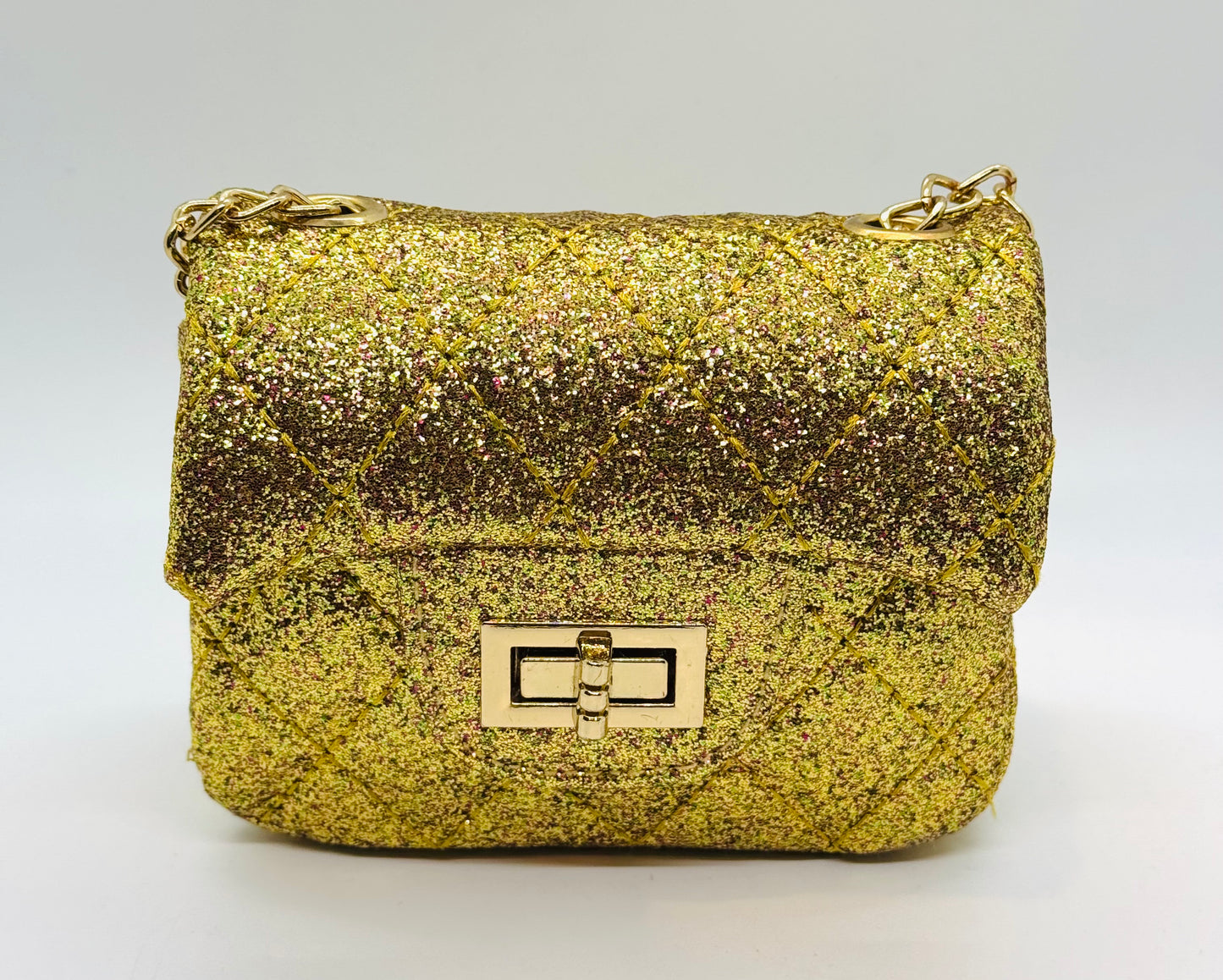 Mini Eva Gold Shine Purse