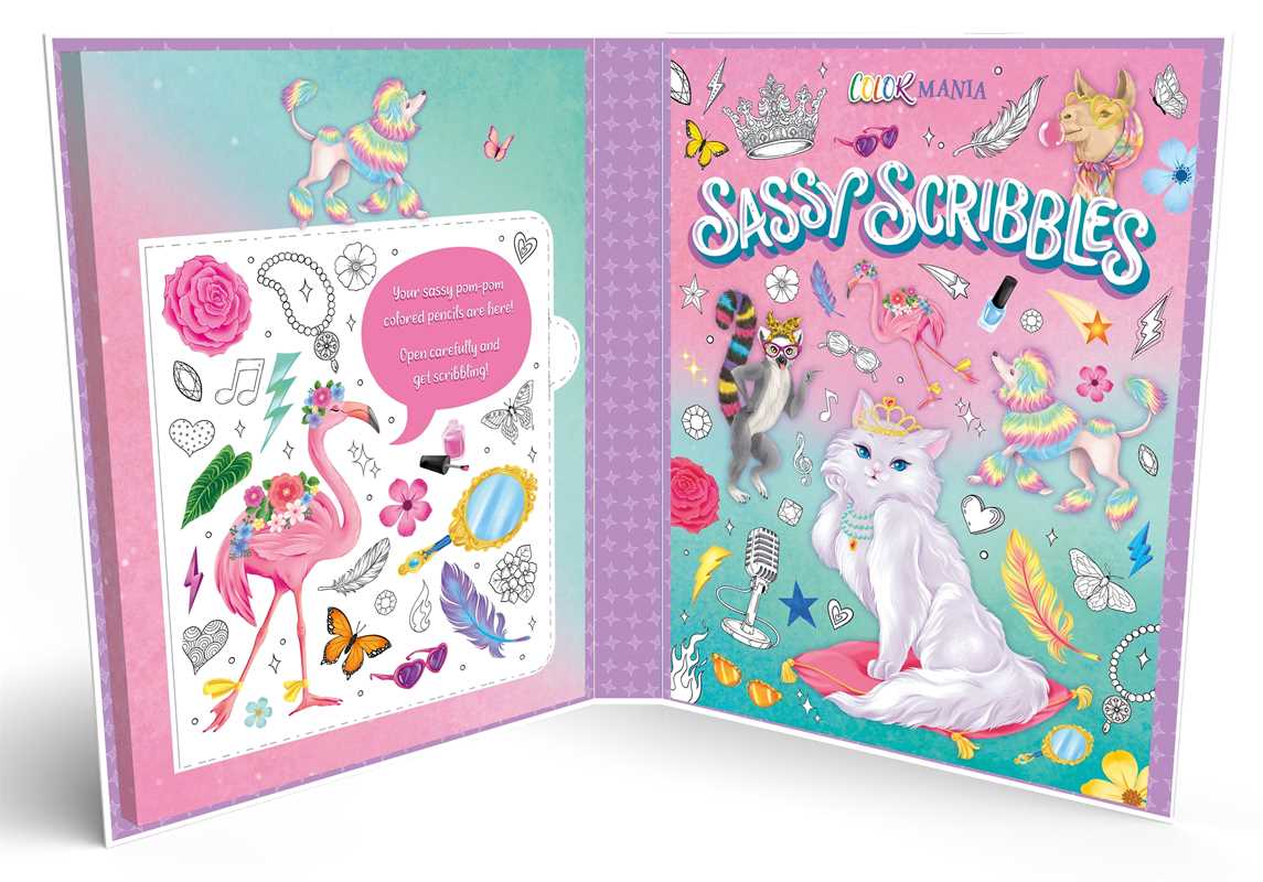 Sassy Scribbles Coloring Kit