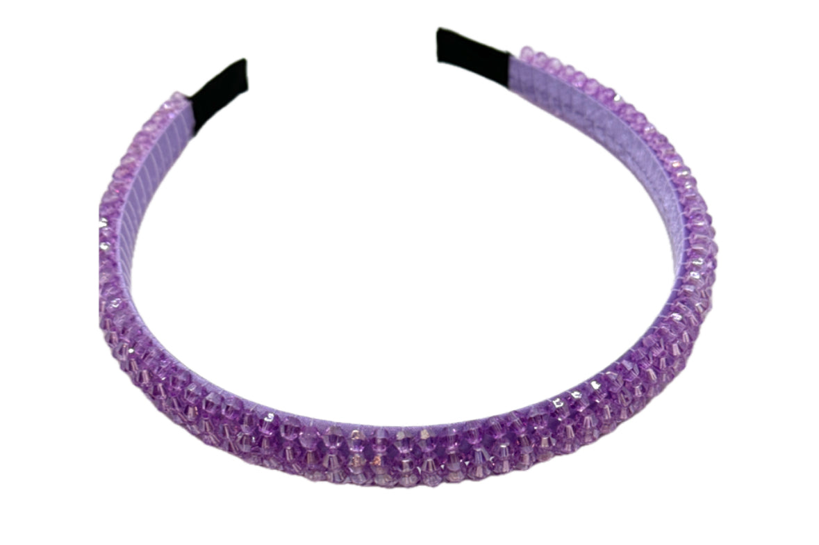 Purple Stone Headband