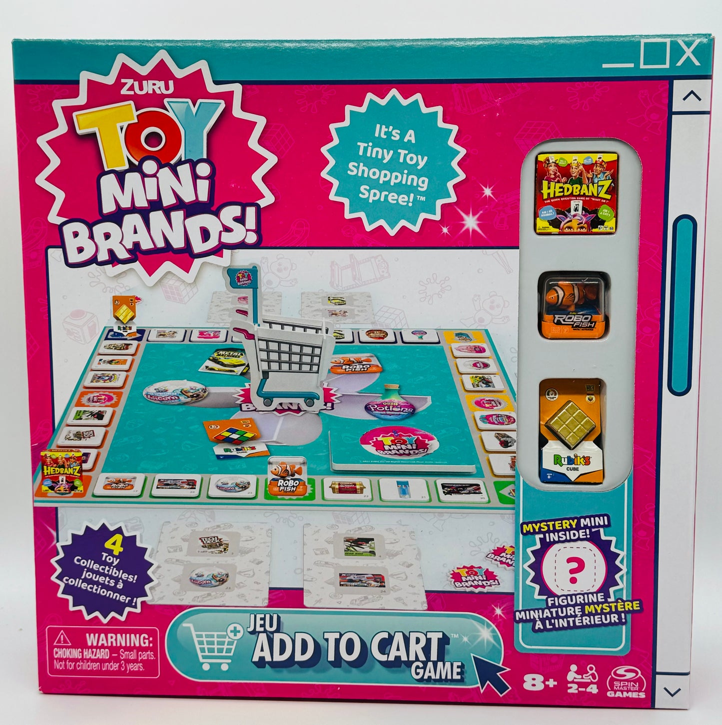 Mini brands Add to Cart Game