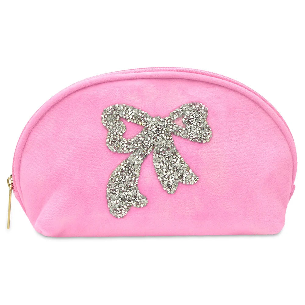 Bow cosmetics bag