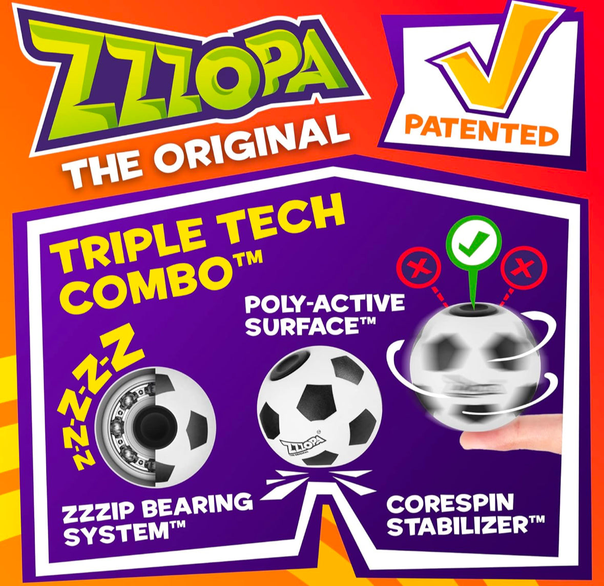 Zzzopa Fidget Ball