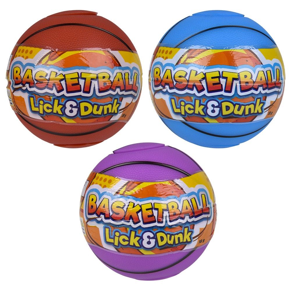 Basketball Lick & Dunk Candy