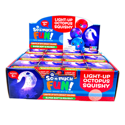 Squishy Light Up Octopus