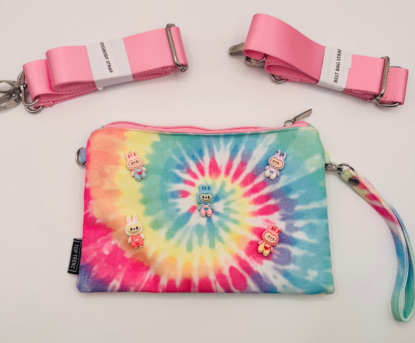 Labubu Pastel Tie Dyed Bag