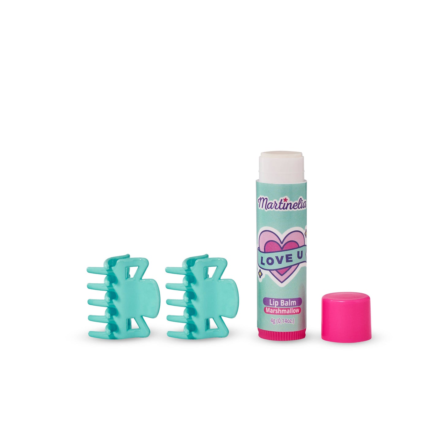 Crush Hair Clips & Lip Balm set