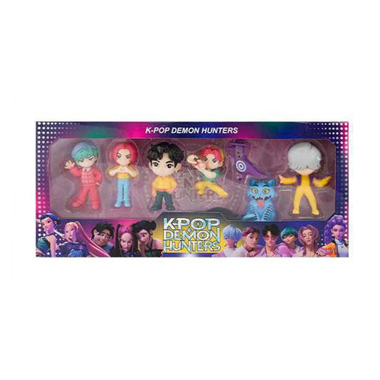 Kpop Demon Hunters Saja Boys Character Collectible Mini Figure Set