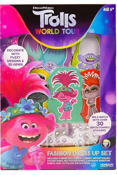 Trolls World Tour Fashion Dress Up Set