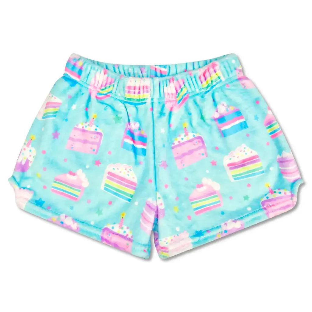 Piece of cake plush shorts