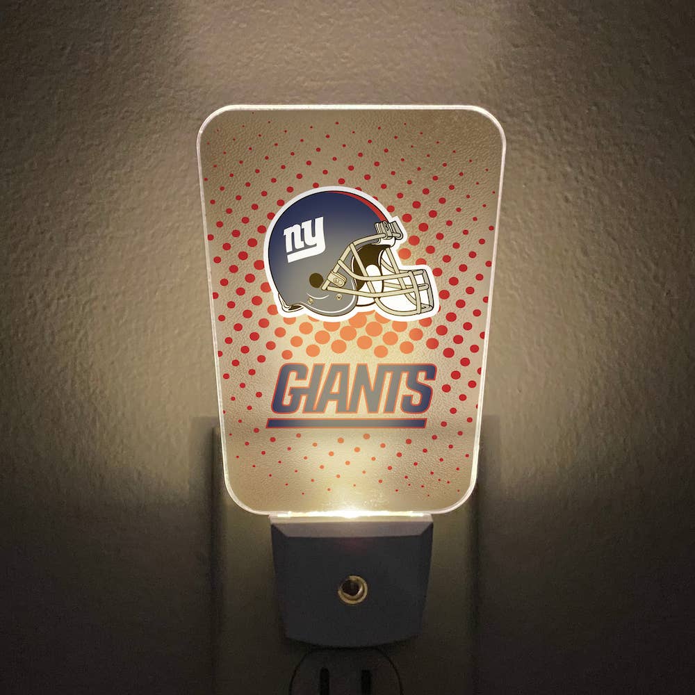 New York Giants Team Frosted Night Light