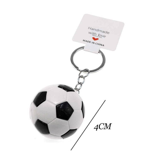 Soccer Ball Charm Drop Keychains