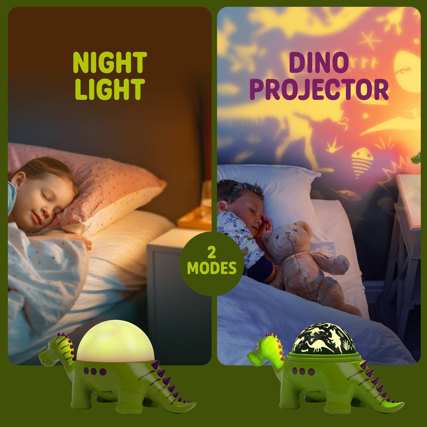 Dino Projector Night Light