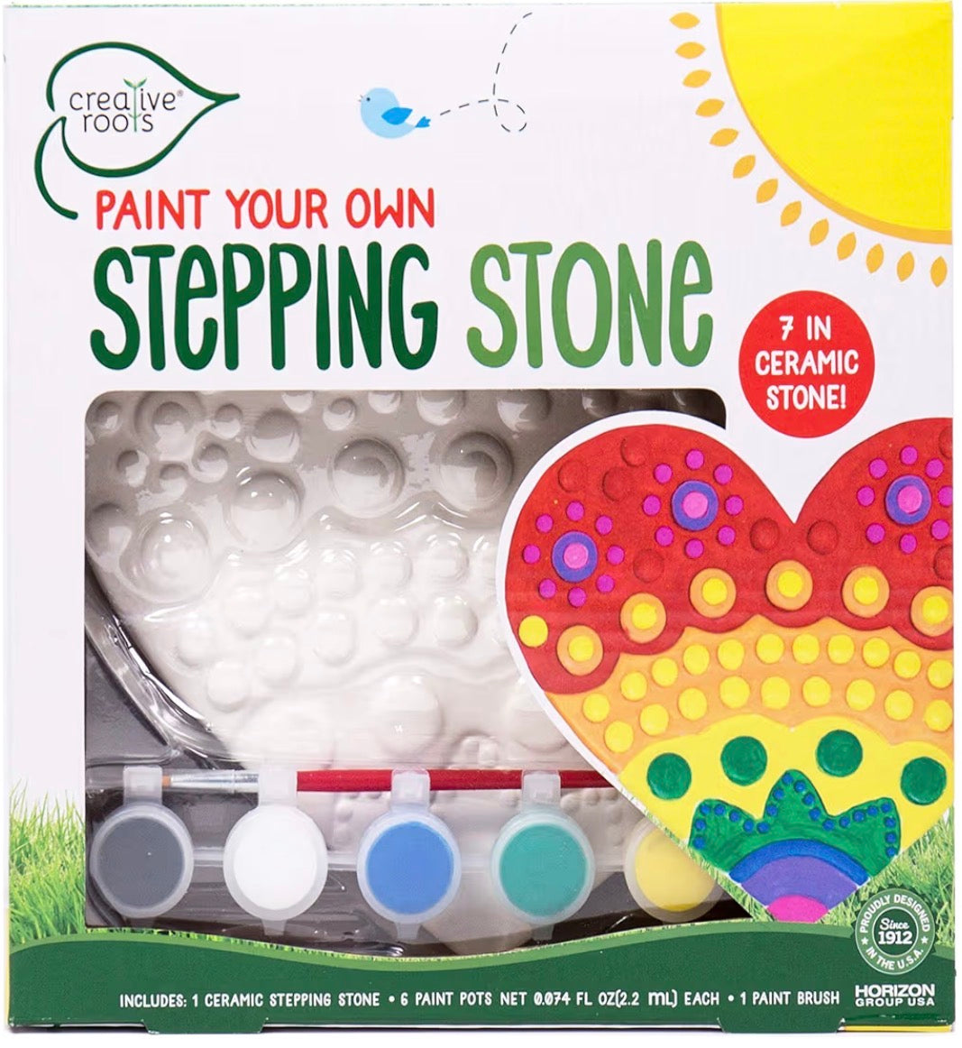 Mosaic Heart Stepping Stone