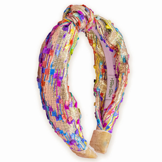 Kids Gold Knot Headband