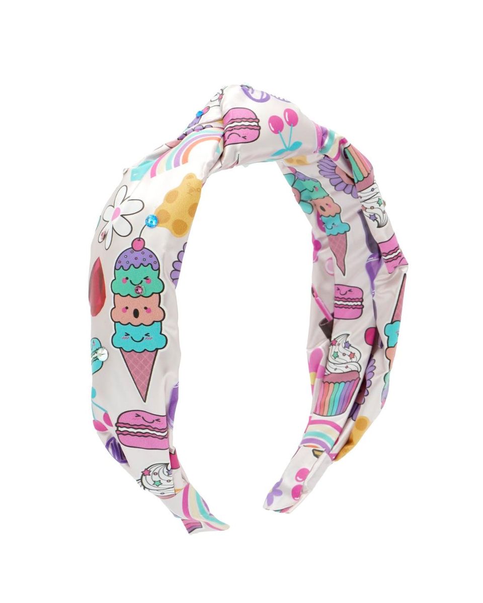 Bari Lynn Crystallized All Over Fun Print Headband
