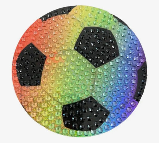 StickerBeans Rainbow Soccer Ball