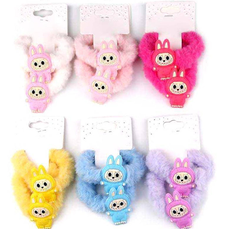 Labubu Plush Scrunchie Set