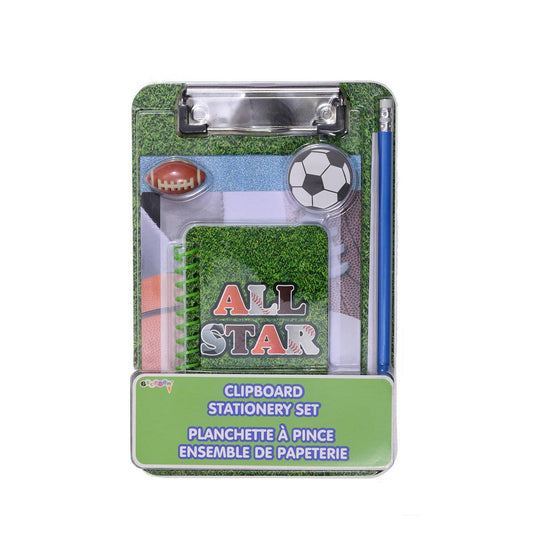 All Star Mini Clipboard Stationery Set