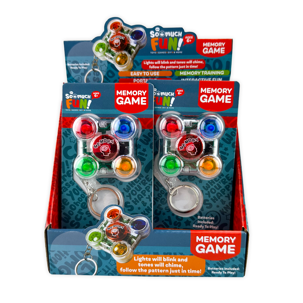 Mini Memory Game Keychain