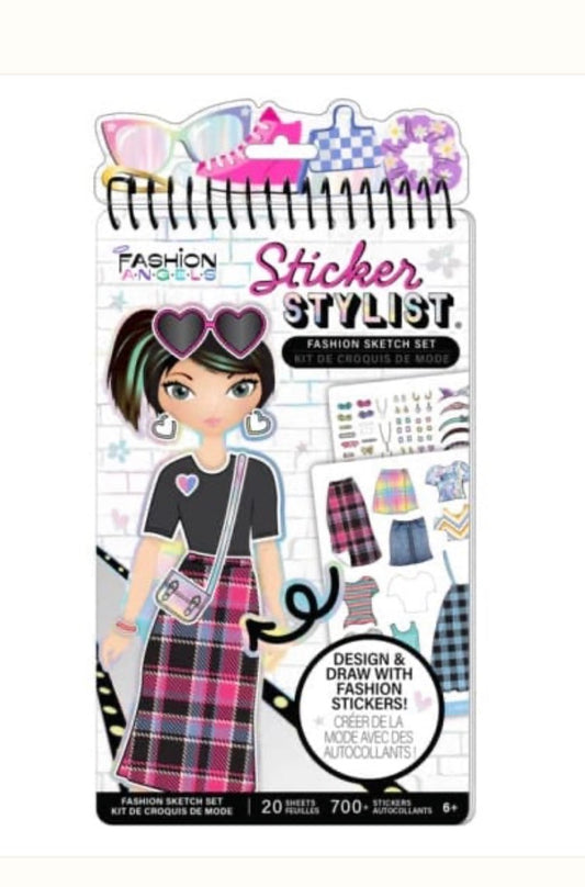 Sticker Stylist Fashion Sketch Kit