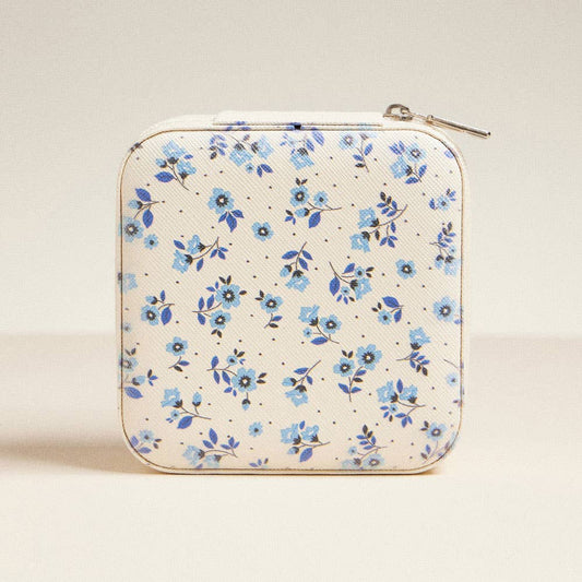 Dainty Flower Portable Jewelry Box