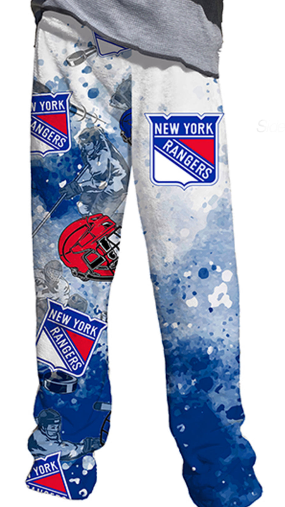 NY Rangers Fuzzy Pant