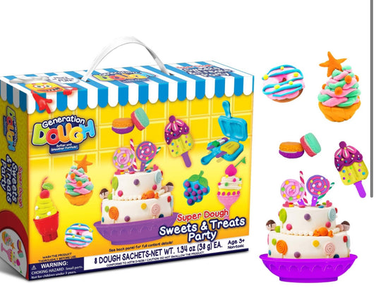 Sweets & Treats Party Super Dough Kit