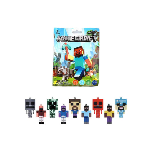 Pixel Game Character Figure Keychain Blind Bags