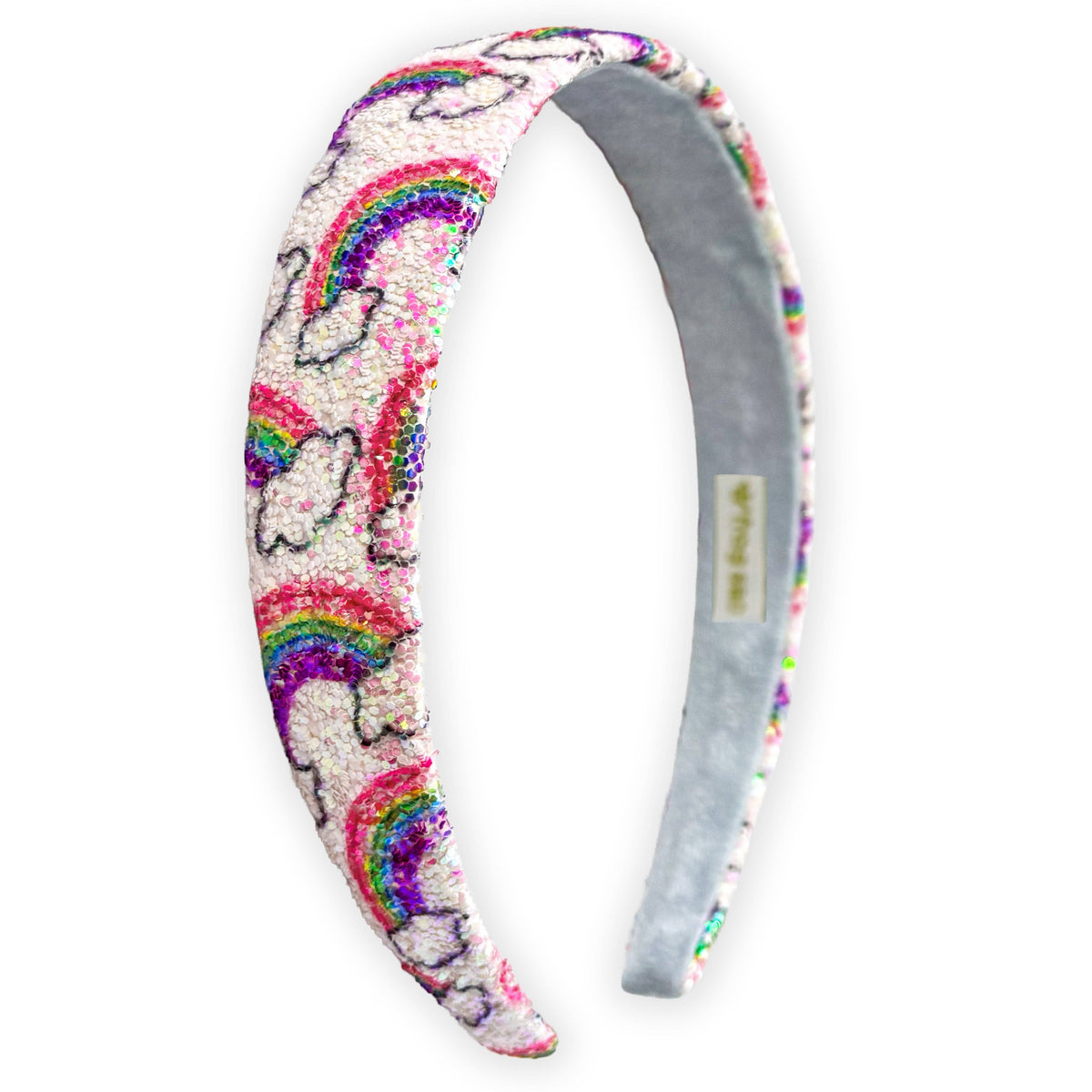 Sparkly Rainbow Headband