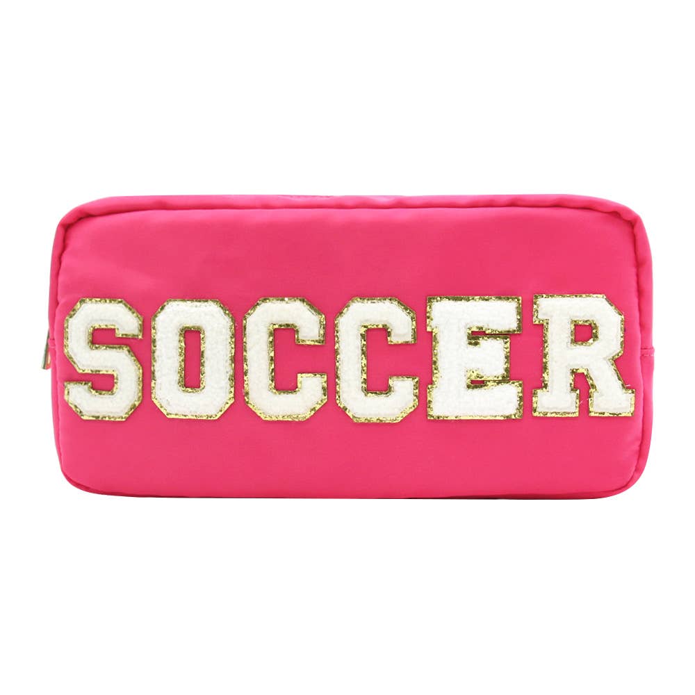 Pink Soccer Bag