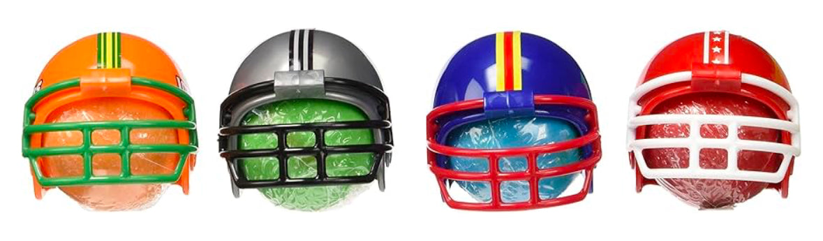 Sour Jawbreaker Football Helmets