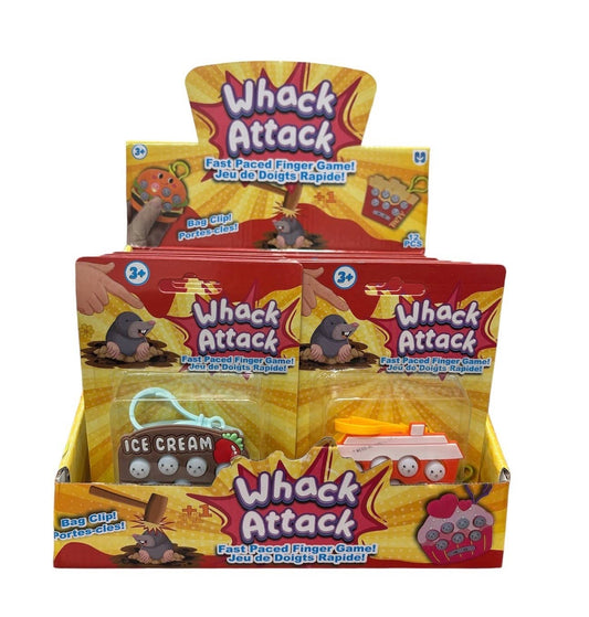 Fast Food Whack-Attack Game - Bag Clip