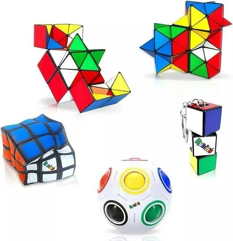 Rubik's Mini 5 Pack Gift Set