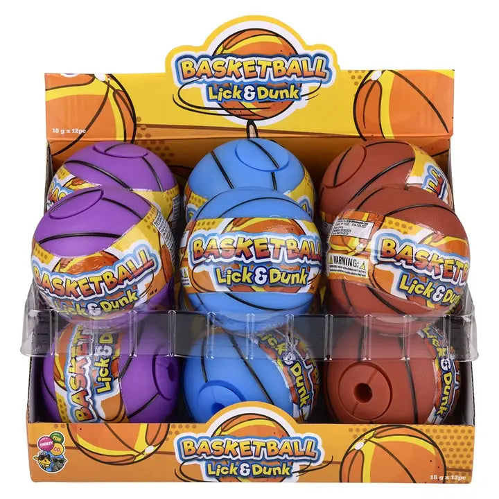 Basketball Lick & Dunk Candy