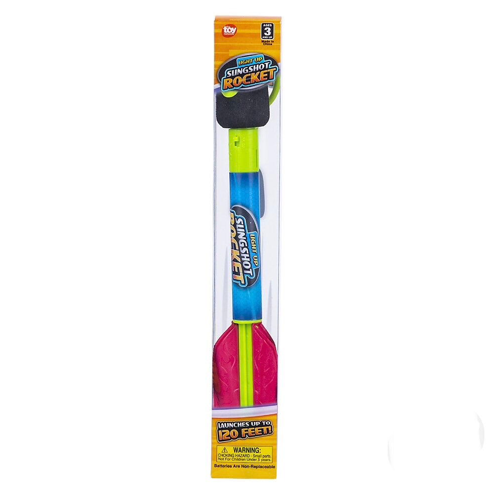 Light up Slingshot Rocket