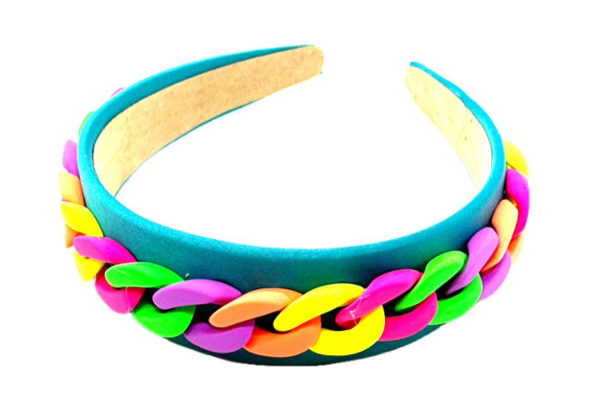 Neon Chain link headbands