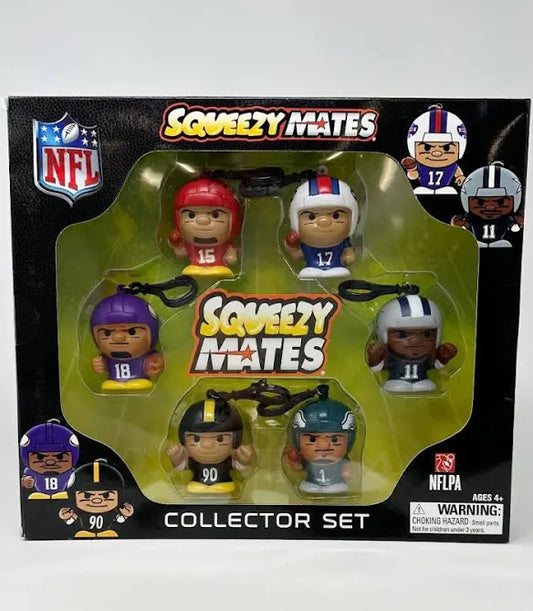 Squeezy Mates NFL Collector Set