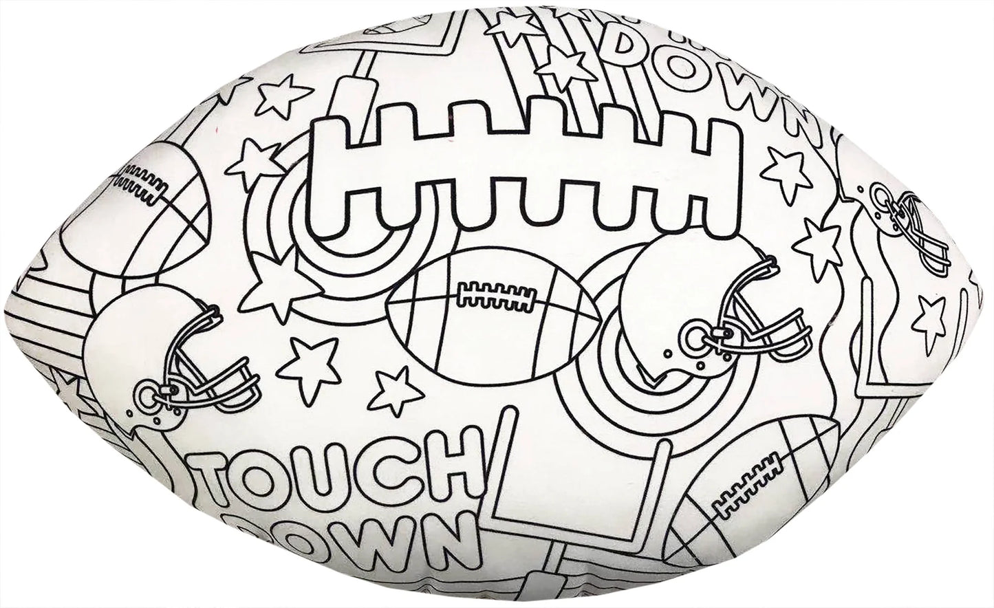 Football Color Me Plush