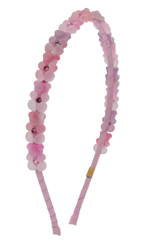 Bari Lynn Pink Frosted Gummy Bear Headband
